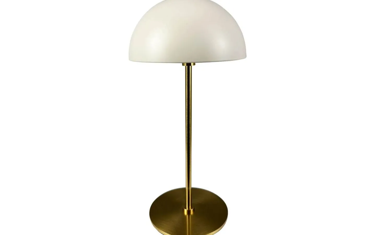 Dyberg Larsen Along Uppladdningsbar Bordslampa 12/20cm 2 styck Beige/Mässing* Uppladdningsbara Lampor Inomhus