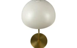 Dyberg Larsen Along Uppladdningsbar Bordslampa 12/20cm 2 styck Beige/Mässing* Uppladdningsbara Lampor Inomhus