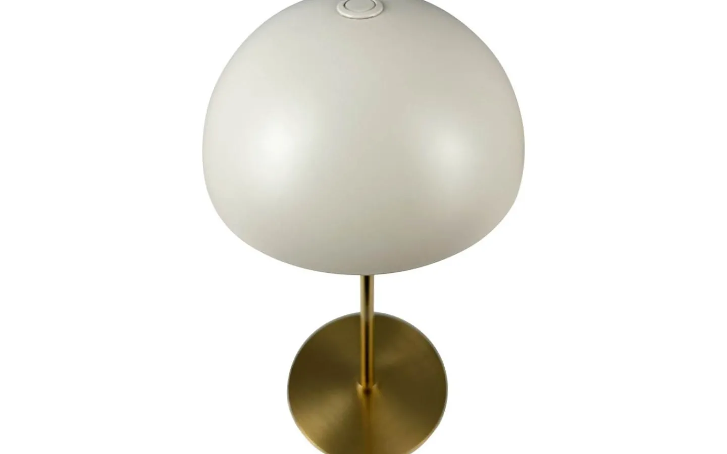 Dyberg Larsen Along Uppladdningsbar Bordslampa 12/20cm 2 styck Beige/Mässing* Uppladdningsbara Lampor Inomhus