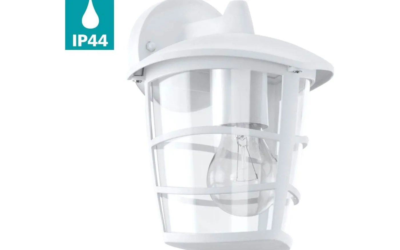 Aloria Fasadlykta Vit IP44