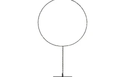 Markslojd Alpha Bordslampa 49cm Cirkel Svart* Julpynt Inomhus|Bordslampor