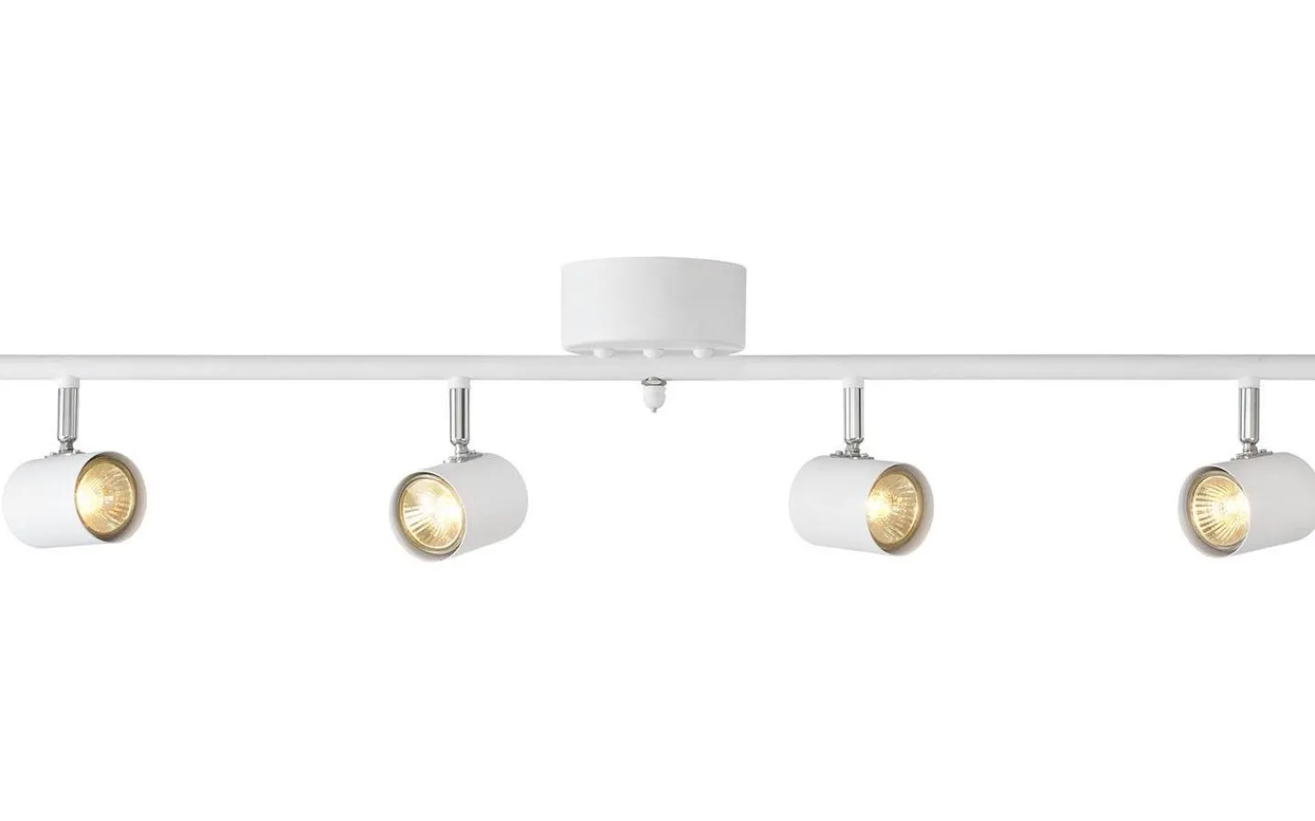 Cottex Alpha Takspotlight 83cm 4xGU10 Vit* Hall & Trappa|Avlånga Takspotlights