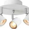 Cottex Alpha Takspotlight 20cm 3xGU10 Vit* Hall & Trappa|Runda Takspotlights