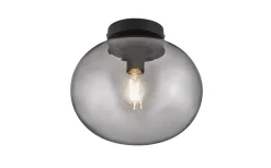 Alton Plafond 28cm Svart/Rökfärgad