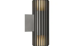 Upp & Nedljus Lampor<Nordlux Aludra Seaside Double Vägglampa Antracit IP54