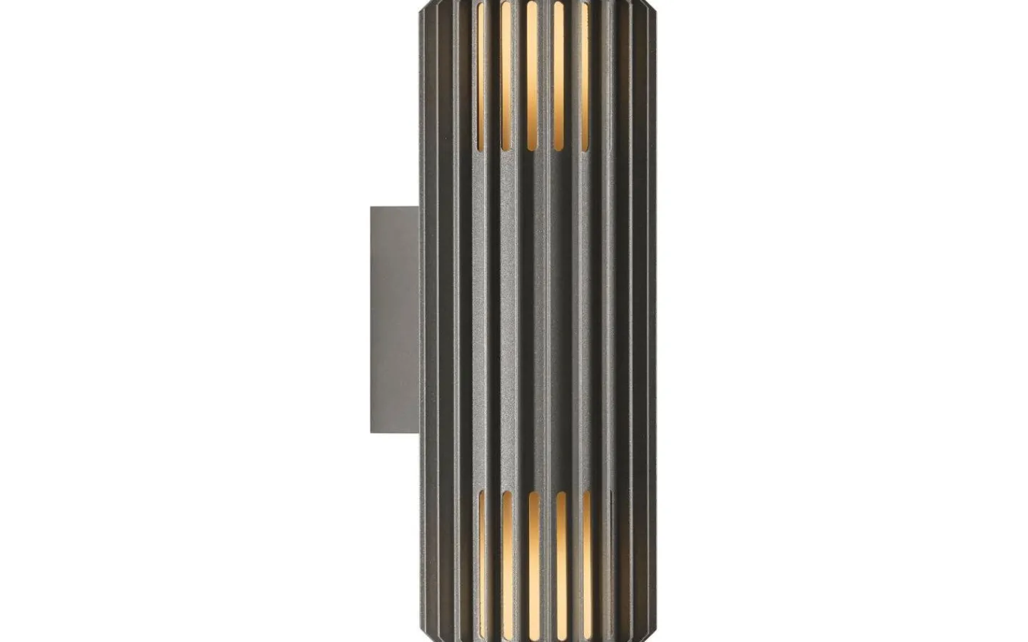 Upp & Nedljus Lampor<Nordlux Aludra Seaside Double Vägglampa Antracit IP54