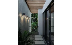 Aludra Vägglampa Svart IP54