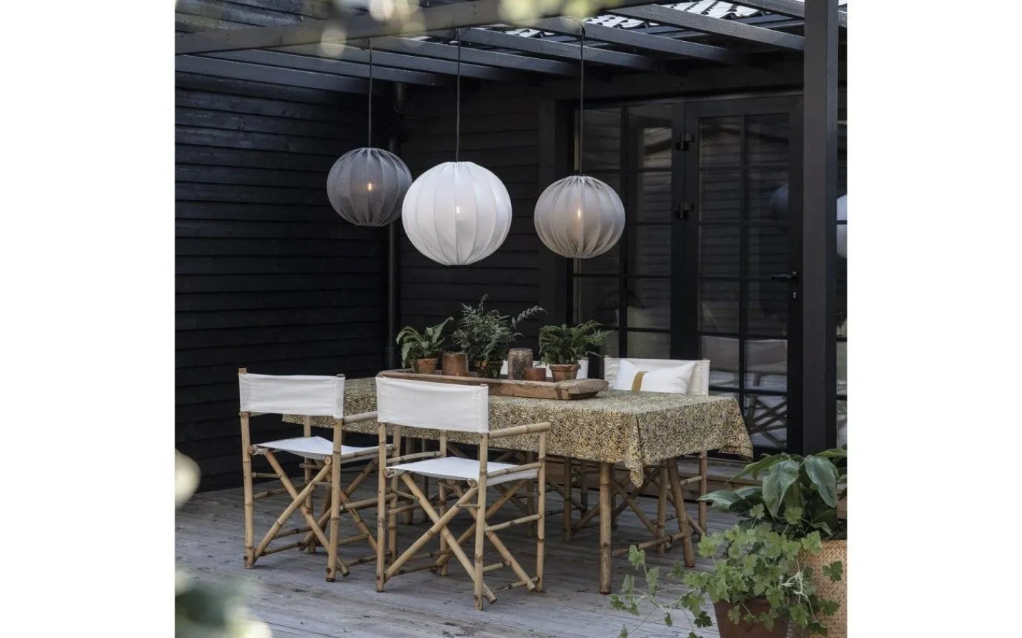 Taklampor Utomhus<PR Home Alva Outdoor Takskärm Grå 40cm