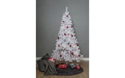 Star Trading Alvik Konstgran Med Ljusslinga 210cm Vit* Konstgranar Med Led