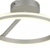 Trio Lighting Amador Plafond LED i borstat stål* Plafonder