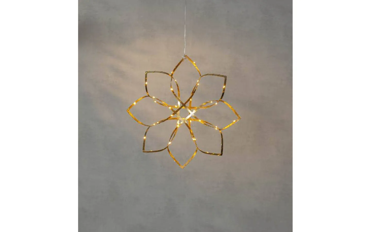 Star Trading Amaze Hängande Stjärna 40cm Guld* Julpynt Inomhus