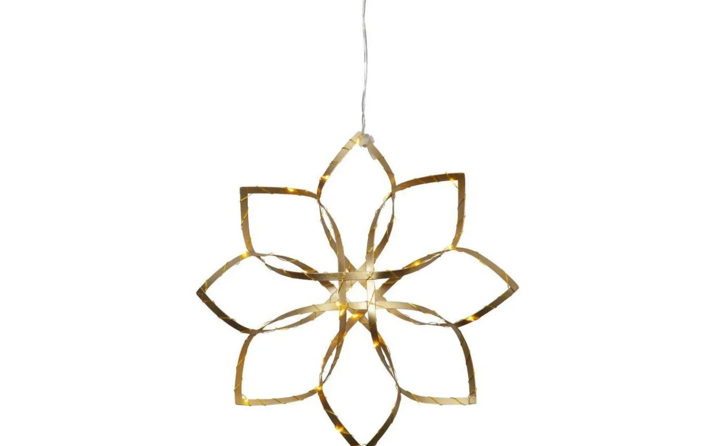 Star Trading Amaze Hängande Stjärna 30cm Guld* Julpynt Inomhus