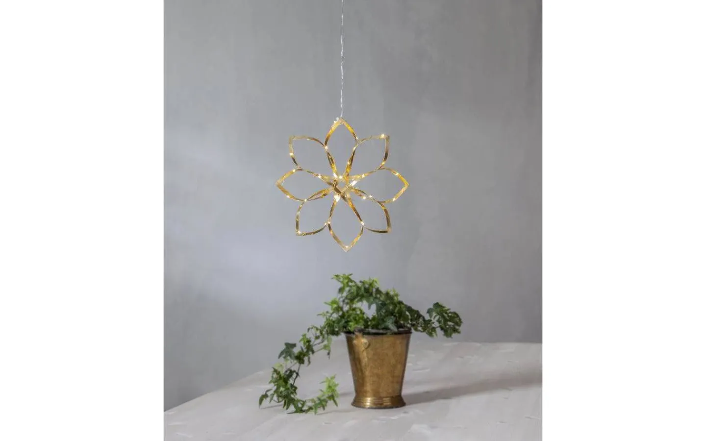 Star Trading Amaze Hängande Stjärna 30cm Guld* Julpynt Inomhus
