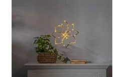 Star Trading Amaze Hängande Stjärna 30cm Guld* Julpynt Inomhus