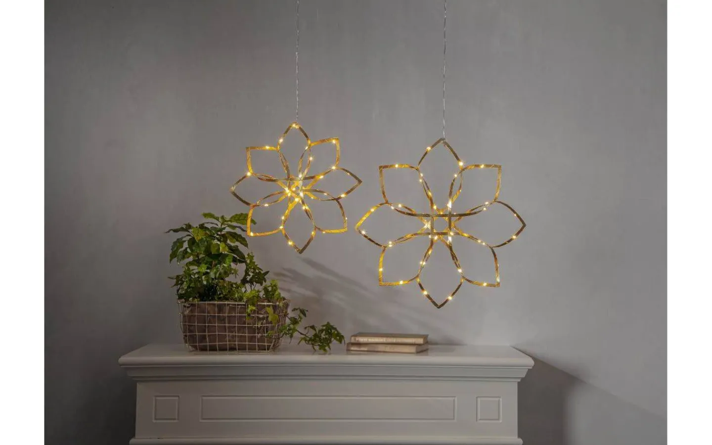 Star Trading Amaze Hängande Stjärna 30cm Guld* Julpynt Inomhus