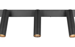 Trio Lighting Ambala Spotlight LED 3-delad mattsvart* Avlånga Takspotlights|Takspot Med 3 Lampor