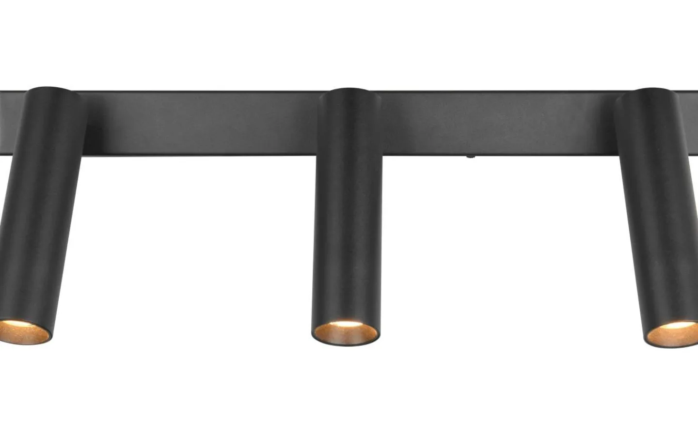 Trio Lighting Ambala Spotlight LED 3-delad mattsvart* Avlånga Takspotlights|Takspot Med 3 Lampor