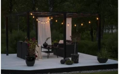 Ambrur Ljusslinga 9,5m 20L Dimbar Svart IP44