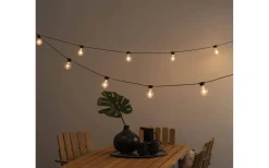 Ambrur Ljusslinga 9,5m 20L Dimbar Svart IP44