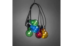 Partyslingor Utomhus 230V|Partyslingor Utomhus 230V<Konstsmide Amedig Partyslinga 9,5m 20L Färgmix IP44