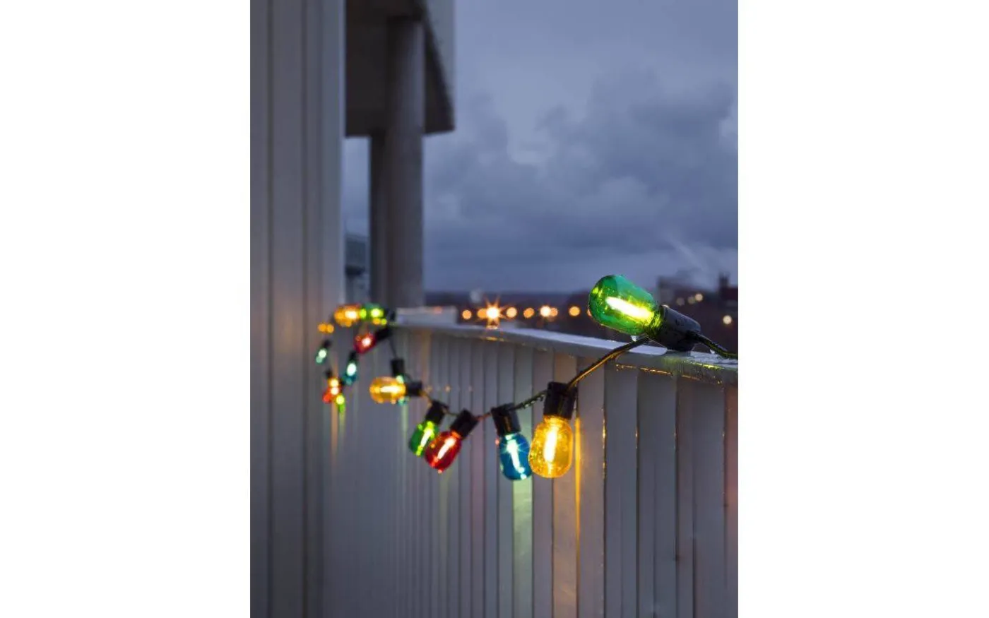 Amedig Partyslinga 9,75m 40L Oval Färgmix IP44