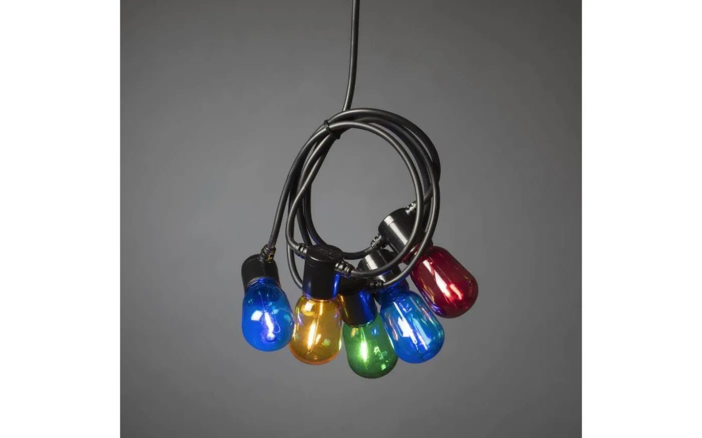 Amedig Partyslinga 9,75m 40L Oval Färgmix IP44