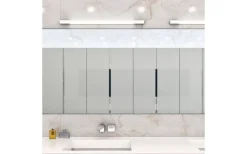 Rendl Amenity Vägglampa Krom 90cm LED 11W IP44 3000K* Badrum|Badrumslampor Vägg