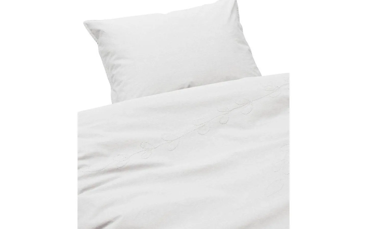 Påslakanset<Svanefors Amie Brodyr Bäddset Offwhite 150x210 50x60cm