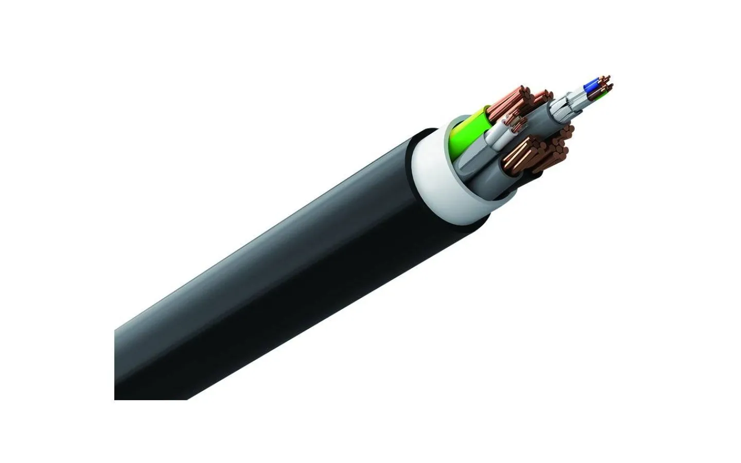 Malmbergs AMOCharge Hybrid,5G6+2x2x0,75+Cat7* Kraft- Och Styrkabel