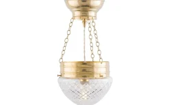 Reservglas Och Reservdelar<Karlskrona Lampfabrik Ampelskärm 200 - Klart rutslipat kristallglas