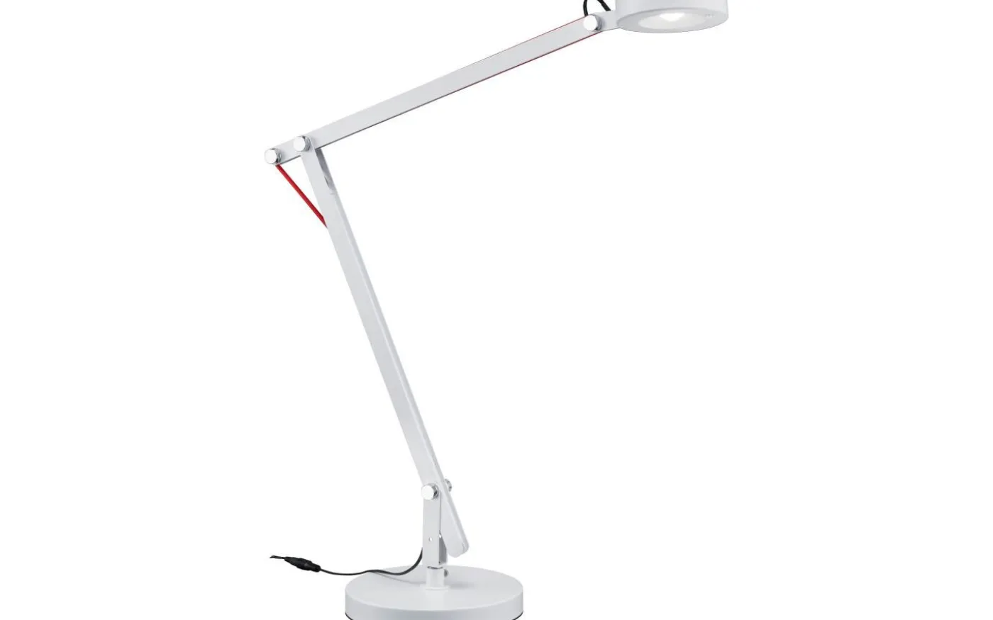 Amsterdam Skrivbordslampa LED med klämma vit