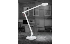 Amsterdam Skrivbordslampa LED med klämma vit