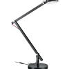 Trio Lighting Amsterdam Skrivbordslampa LED med klämma svart* Skrivbordslampor