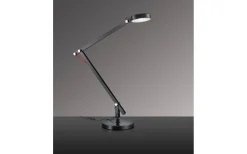 Trio Lighting Amsterdam Skrivbordslampa LED med klämma svart* Skrivbordslampor