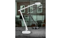 Trio Lighting Amsterdam Skrivbordslampa LED med klämma svart* Skrivbordslampor