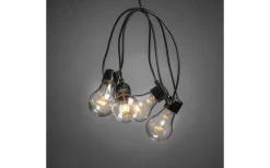 Partyslingor Utomhus 230V|Partyslingor Utomhus 230V<Konstsmide Amuze Ljusslinga EXTRA 9,15m 10L Amber IP44