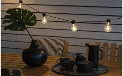 Konstsmide Amuze Ljusslinga START 9,15m 10L Amber IP44* Partyslingor Utomhus 230V|Partyslingor Utomhus 230V