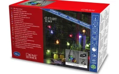 Partyslingor Utomhus 230V|Partyslingor Utomhus 230V<Konstsmide Amuze Partyslinga START 9,15m 10L Färgmix IP44