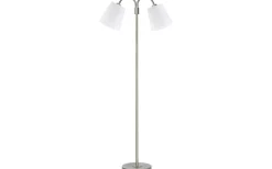Klassiska Golvlampor|Golvläslampor<PR Home Amy Golvlampa 150cm Silver