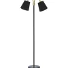 Amy Golvlampa 150cm Svart/Guld