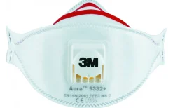 Malmbergs Andningsskydd 3M Aura 9332+, FFP3, 2st/frp* Verktyg Och Arbetskläder