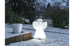 Julpynt Utomhus<Star Trading Angel Utomhusdekoration 55cm Vit IP65