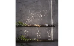 Batterislingor Inomhus|Inomhusdekorationer Batteri<Star Trading Angela Batteridriven Ljusslinga Varmvit