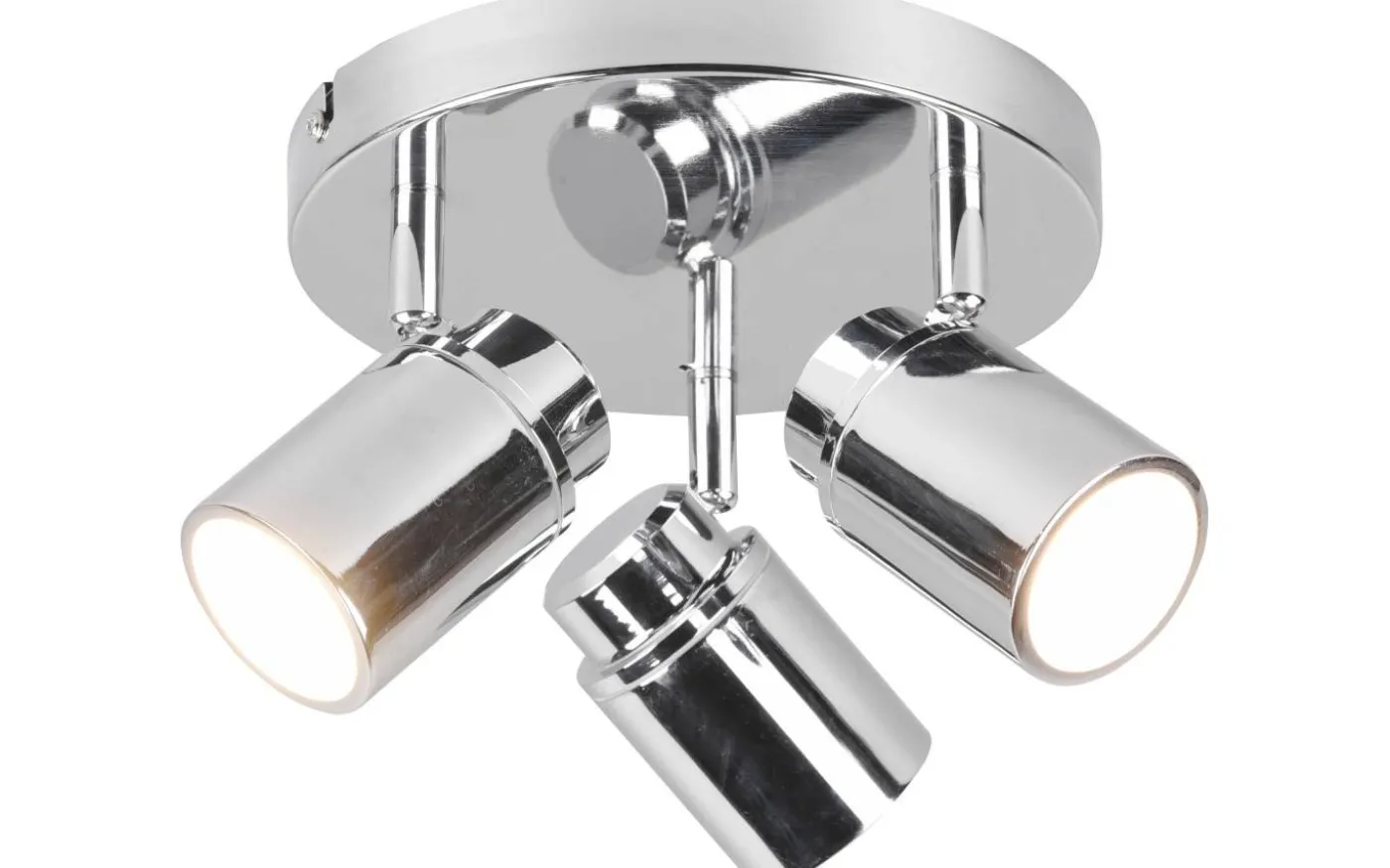 Angelo H2O Spotlight 3-delad GU10 krom IP44