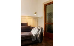 Angora Golvlampa 150cm Antikmässing