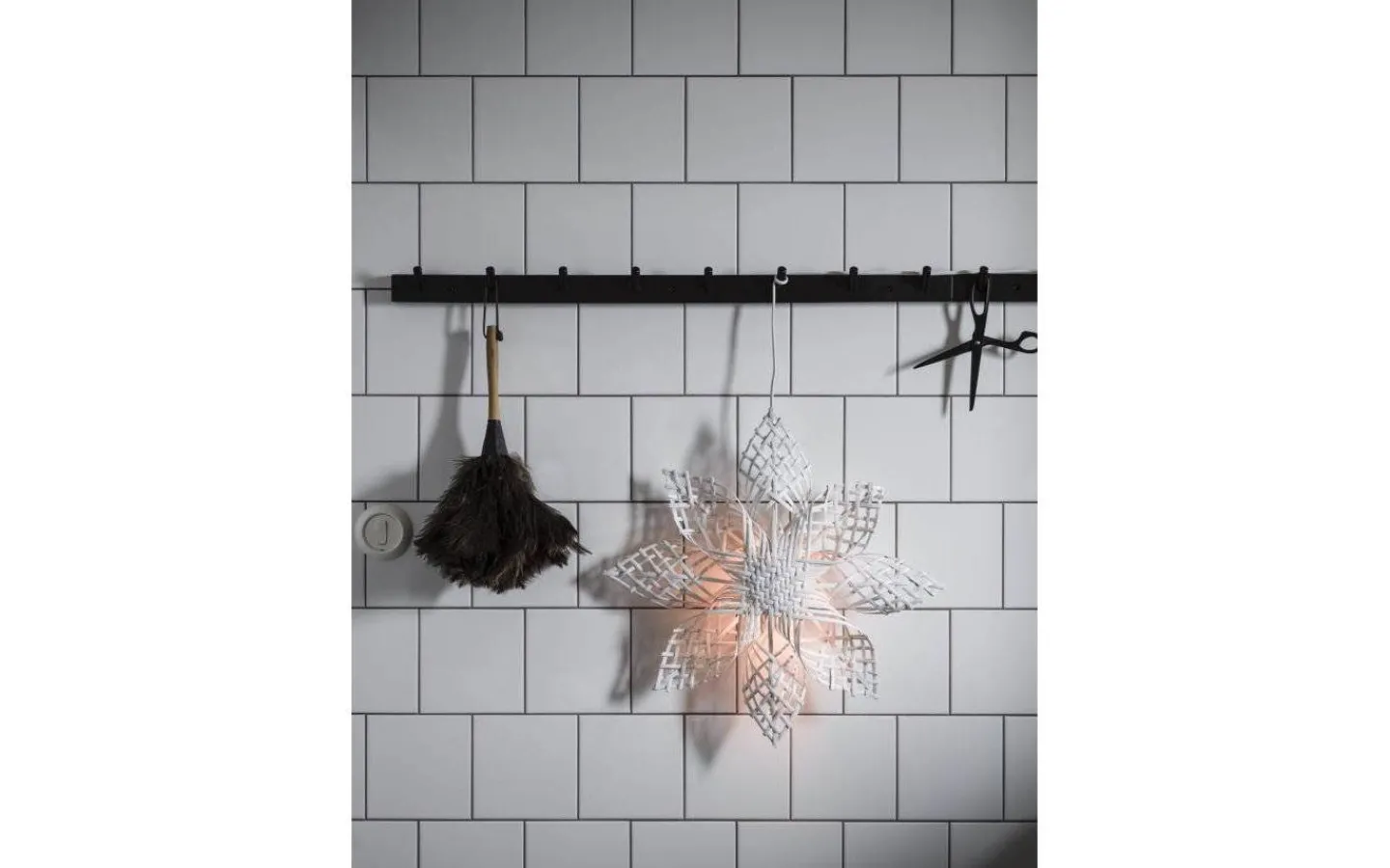 PR Home Anna Hängande Stjärna Rotting 68cm Vit* Visa Alla Julstjärnor|Julstjärnor Med Sladd