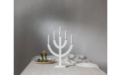 Star Trading Anno Adventsljusstake 59cm Vit* Visa Alla Adventsljusstakar|Adventsljusstakar 31-60 Cm