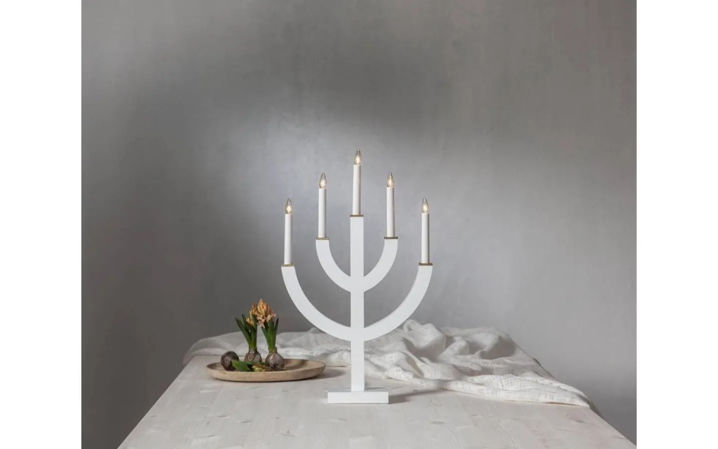 Star Trading Anno Adventsljusstake 59cm Vit* Visa Alla Adventsljusstakar|Adventsljusstakar 31-60 Cm