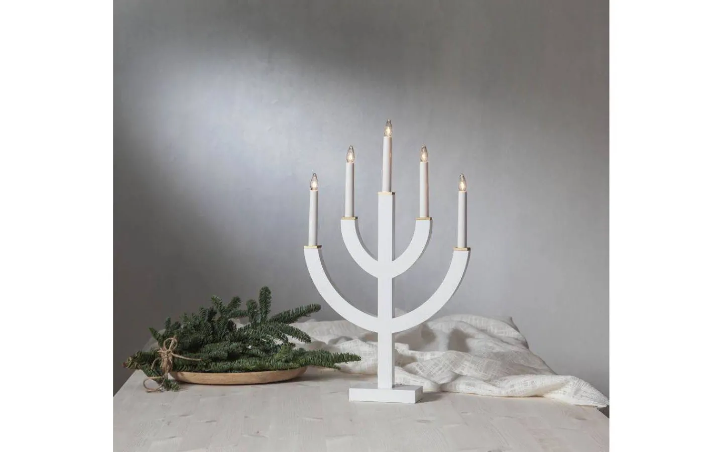 Star Trading Anno Adventsljusstake 59cm Vit* Visa Alla Adventsljusstakar|Adventsljusstakar 31-60 Cm