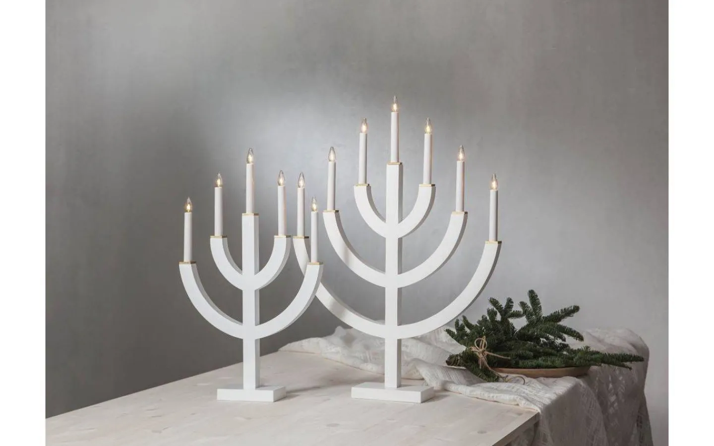 Star Trading Anno Adventsljusstake 59cm Vit* Visa Alla Adventsljusstakar|Adventsljusstakar 31-60 Cm